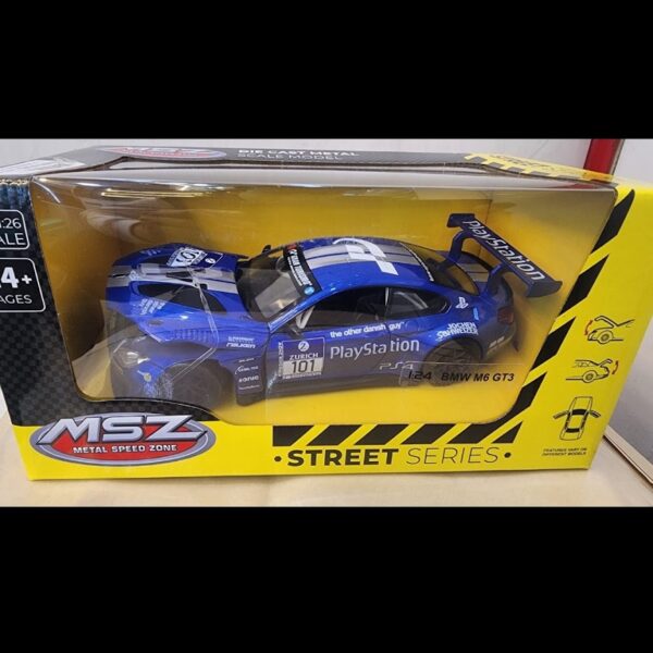 BMW M6 GT3 Blue