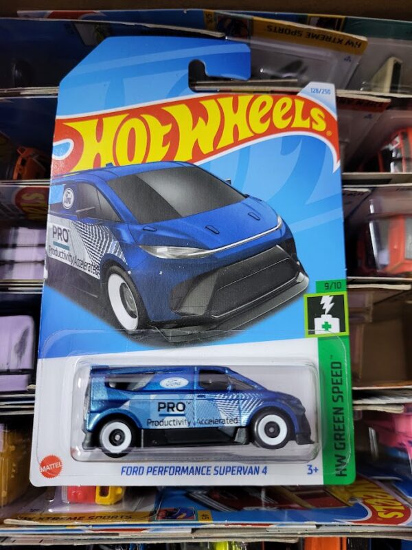 Hot Wheels Ford performance Supervan 4