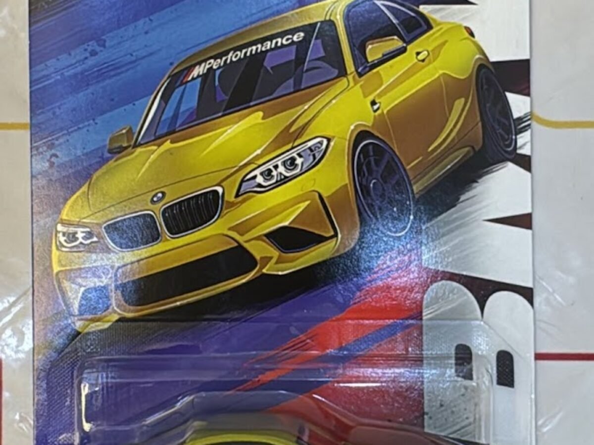 Hot Wheels BMW M2 (2016) – Maßstab 1:64, Modell JBY55 – Sammlerauto Für Kids & Fans Ab 3 Jahren