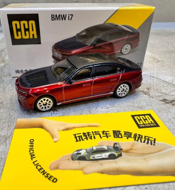 CCA BMW i7 Red