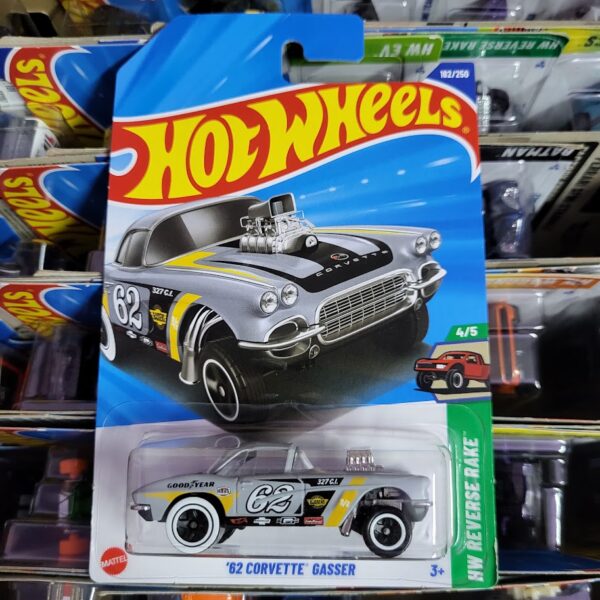 Hot Wheels 62 Corvette Gasser J Case