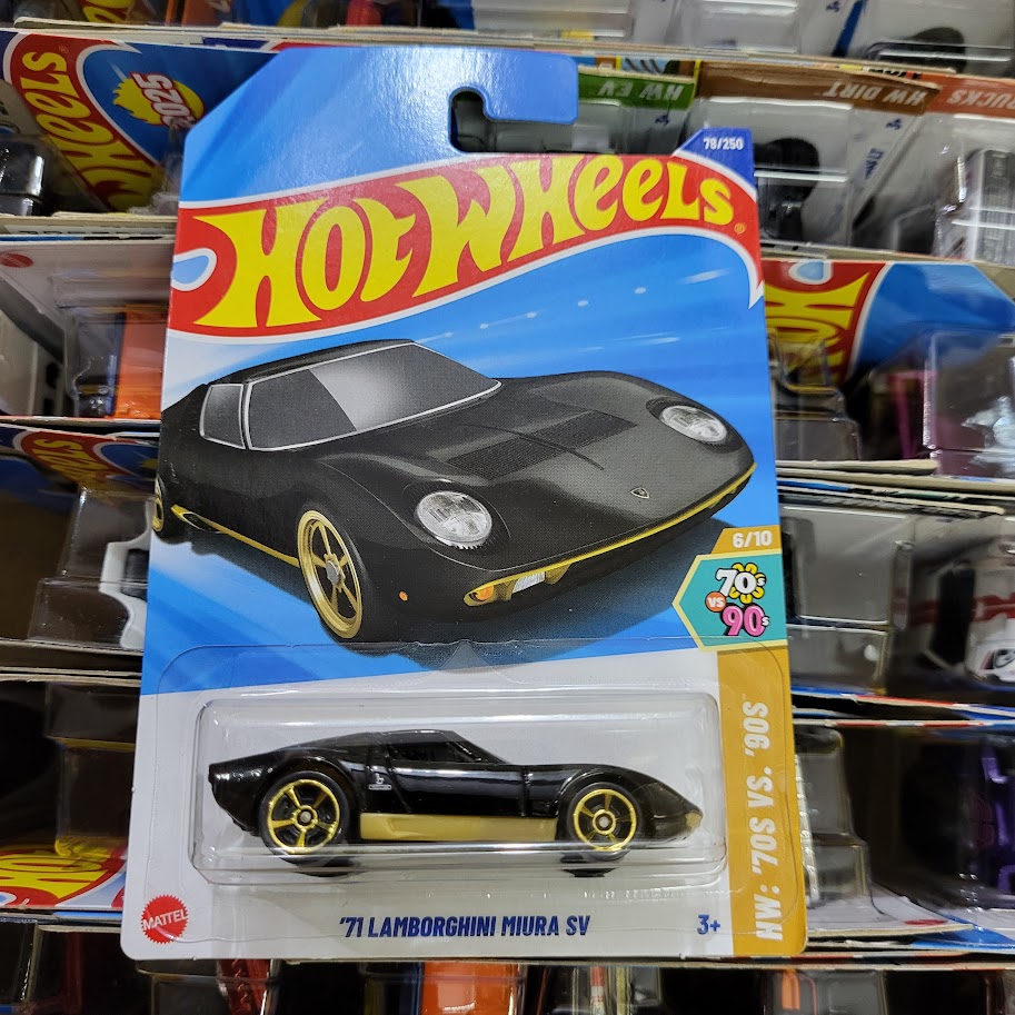 Hot Wheels 71 Lamborghini Miura SV