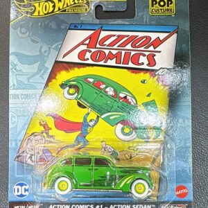 Premium Hot Wheels Action Comics #1 Action Sedan
