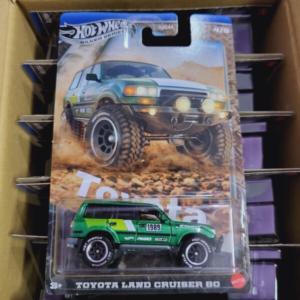 Hot Wheels Land Cruiser 80 - Silver Series