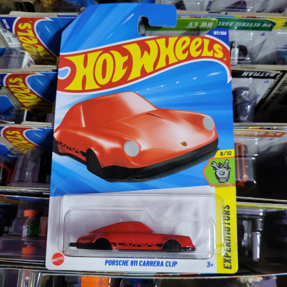 Hot Wheels Porsche 911 Carrera Clip J Case