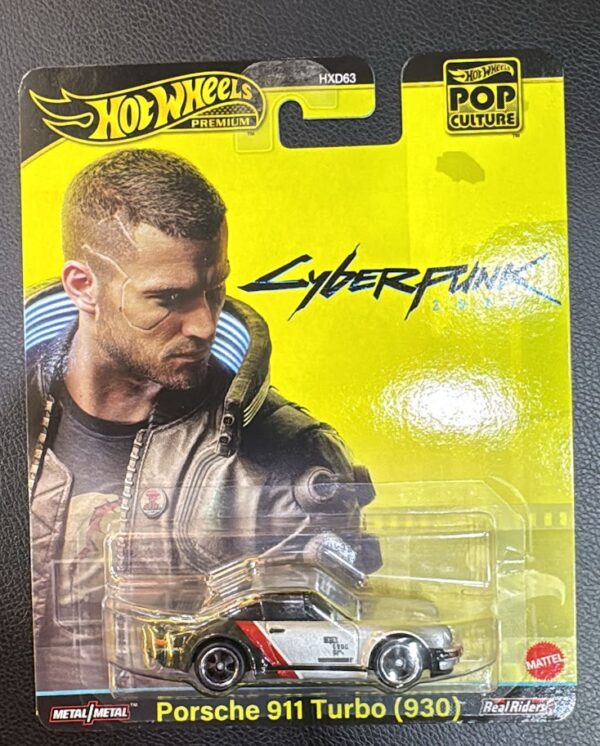 Premium Hot Wheels Porsche 911 Turbo (930) - Cyberpunk 2077