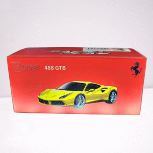 Bburago 488 GTB - 1 : 64 Diecast Scale Model