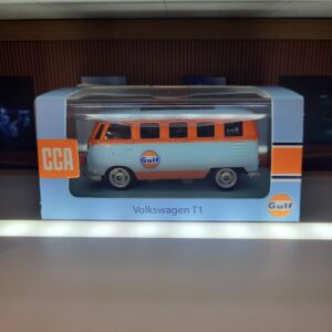 CCA Volkswagen T1 die-cast scale model car with acrylic case