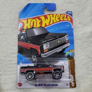 Hot Wheels 75 Chevy Blazer Custom Black