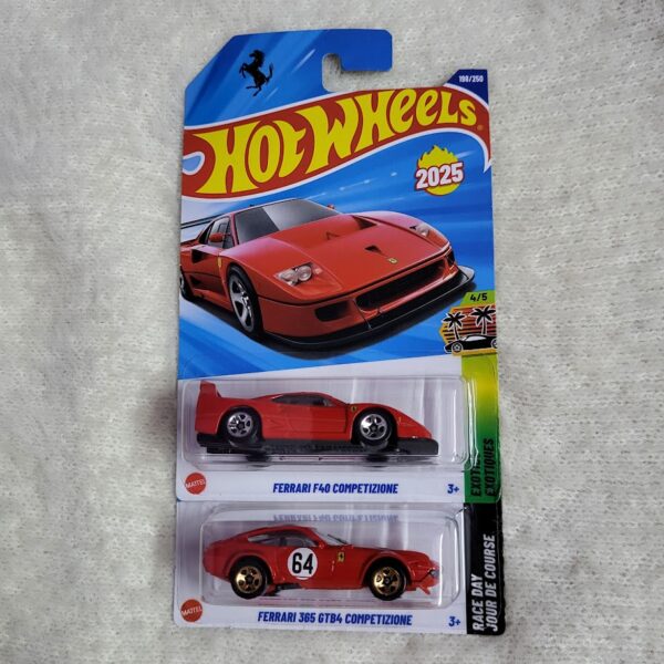 Hot Wheels Ferrari 365 GTB4 and F40 Combo