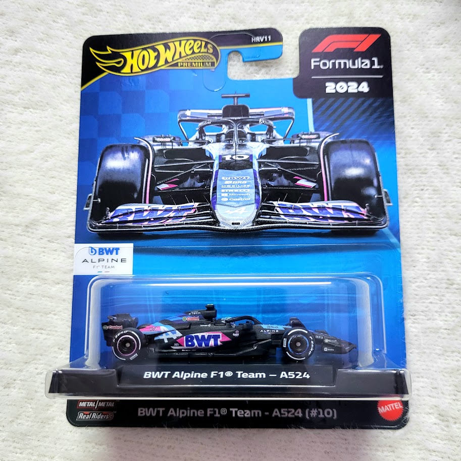 Hot Wheels Formula 1 BWT Alpine F1 Team - A524 (#10)