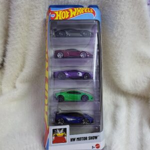 Hot Wheels HW Motor Show - Pack of 5