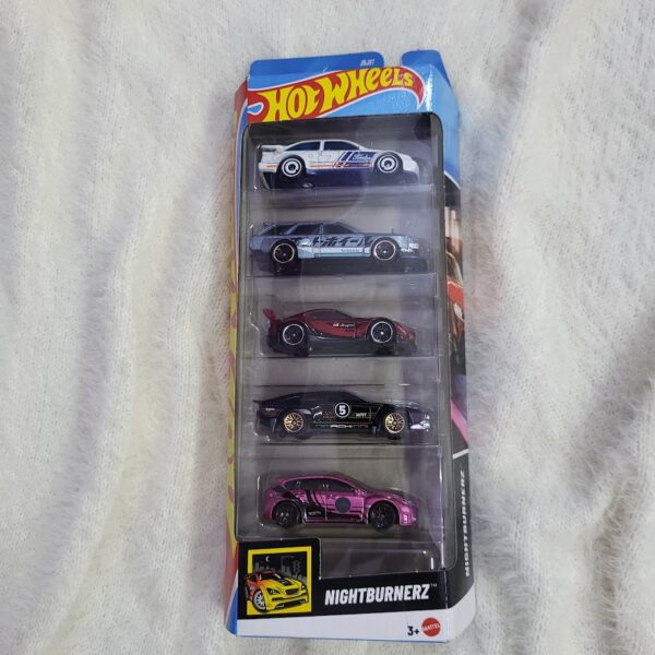 Hot Wheels Nightburnerz - Pack of 5