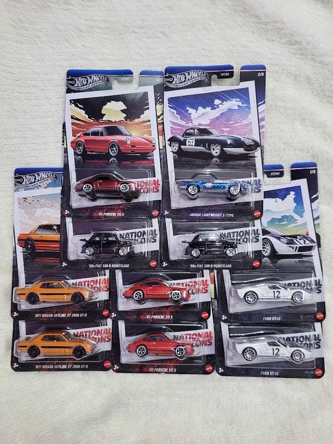 Hot Wheels Silver Series National Icons