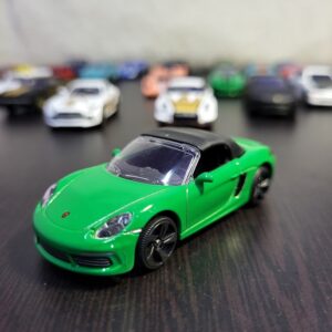 Majorette Porsche 718 Boxster Green