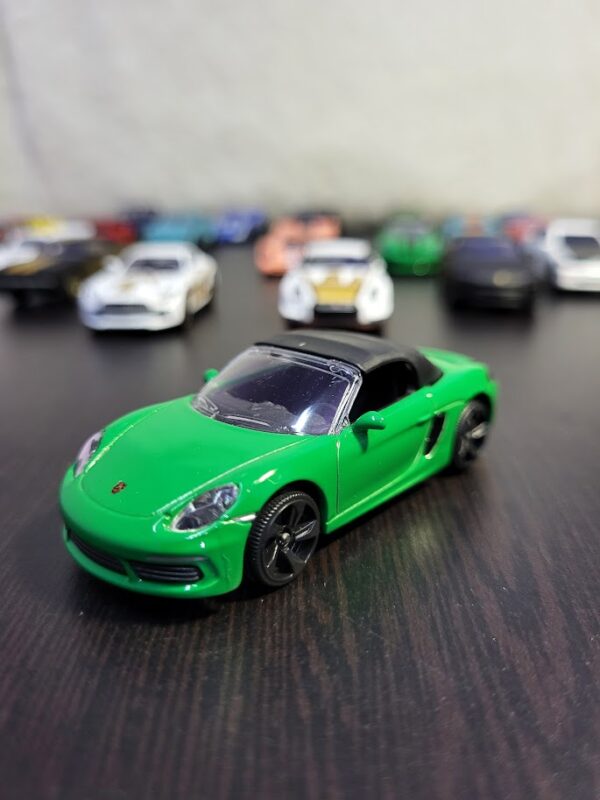 Majorette Porsche 718 Boxster Green