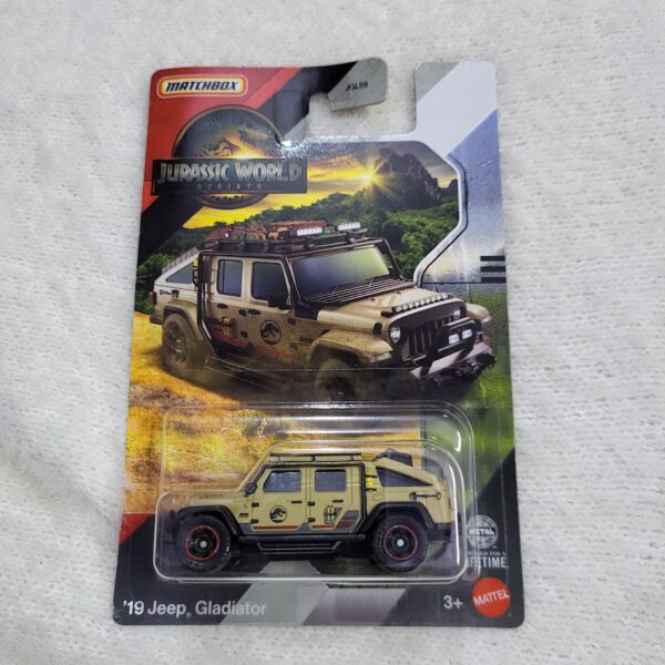 Matchbox Jurassic World 19 Jeep Gladiator