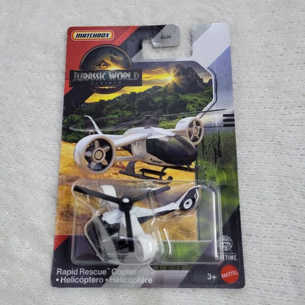 Matchbox Rapid Rescue Copter Helicoptero