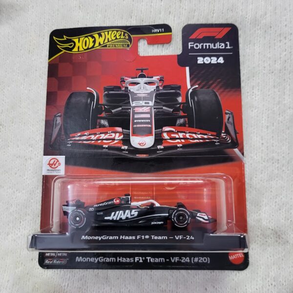Hot Wheels MoneyGram Haas F1 Team – VF-24 (#20) – Premium
