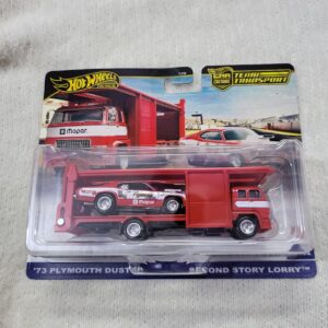 Hot Wheels Car Culture Team Transport 73 Plymouth Duster Second Story Lorry