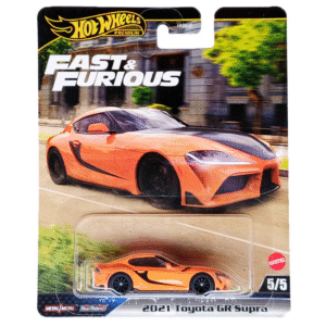 Premium Hot Wheels 2021 Toyota GR Supra - Fast and Furious