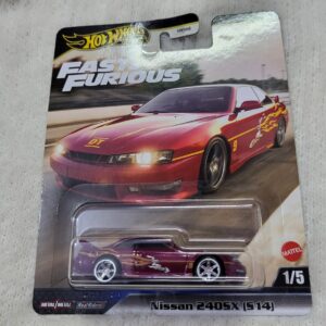 Premium Hot Wheels Nissan 240SX (S14) - Fast and Furious
