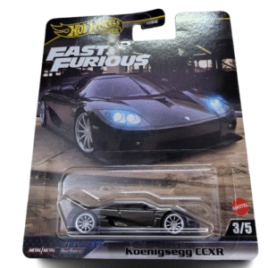 Premium Hot Wheels Koenigsegg CCXR - Fast and Furious