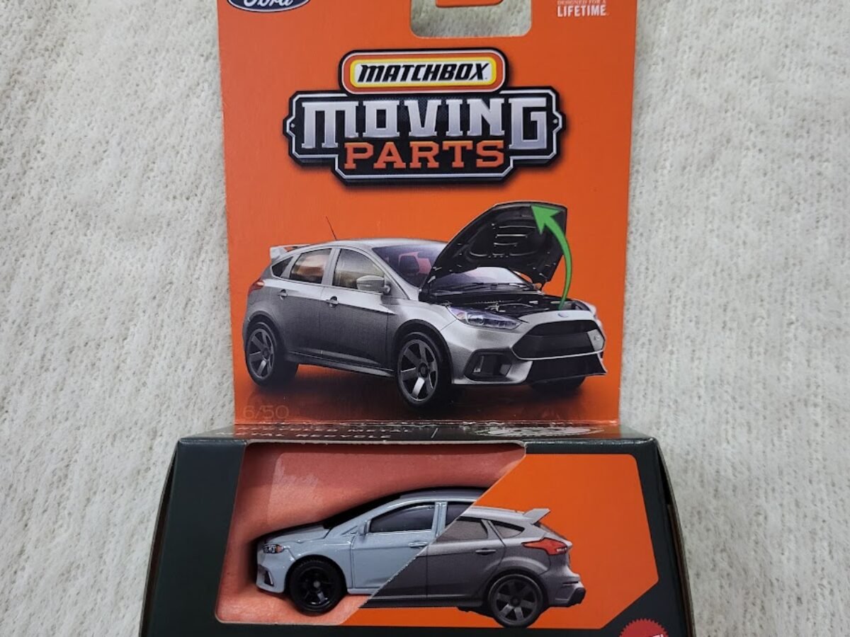 Matchbox Moving Parts 2026 : 2018 Ford Focus RS Matchbox 2018 Ford Focus RS、ムービングパーツ[ブルー]