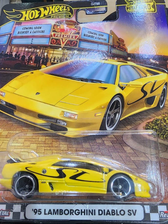 Hot Wheels '95 Lamborghini Diablo SV - Premium