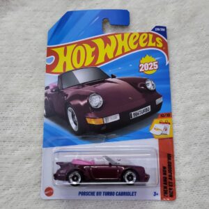 Hot Wheels Porsche 911 Turbo Cabriolet N Case