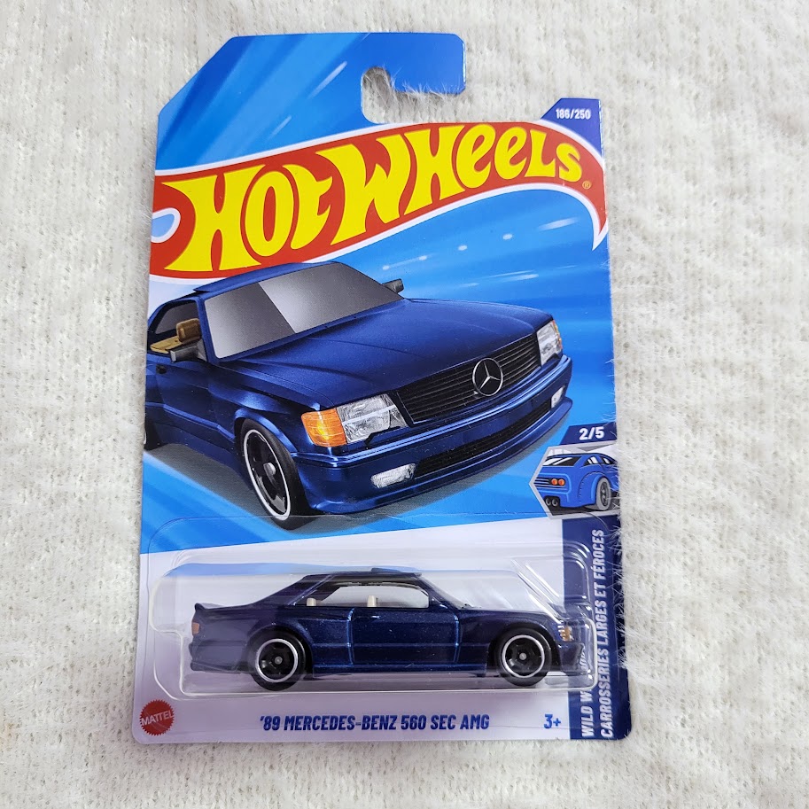 Hot Wheels 89 Mercedes Benz 560 Sec AMG