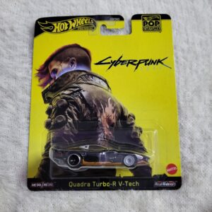 Hot Wheels Cyberpunk Quadra Turbo R V Tech