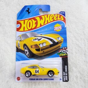 Hot Wheels Ferrari 365 GTB4 Competizione Yellow