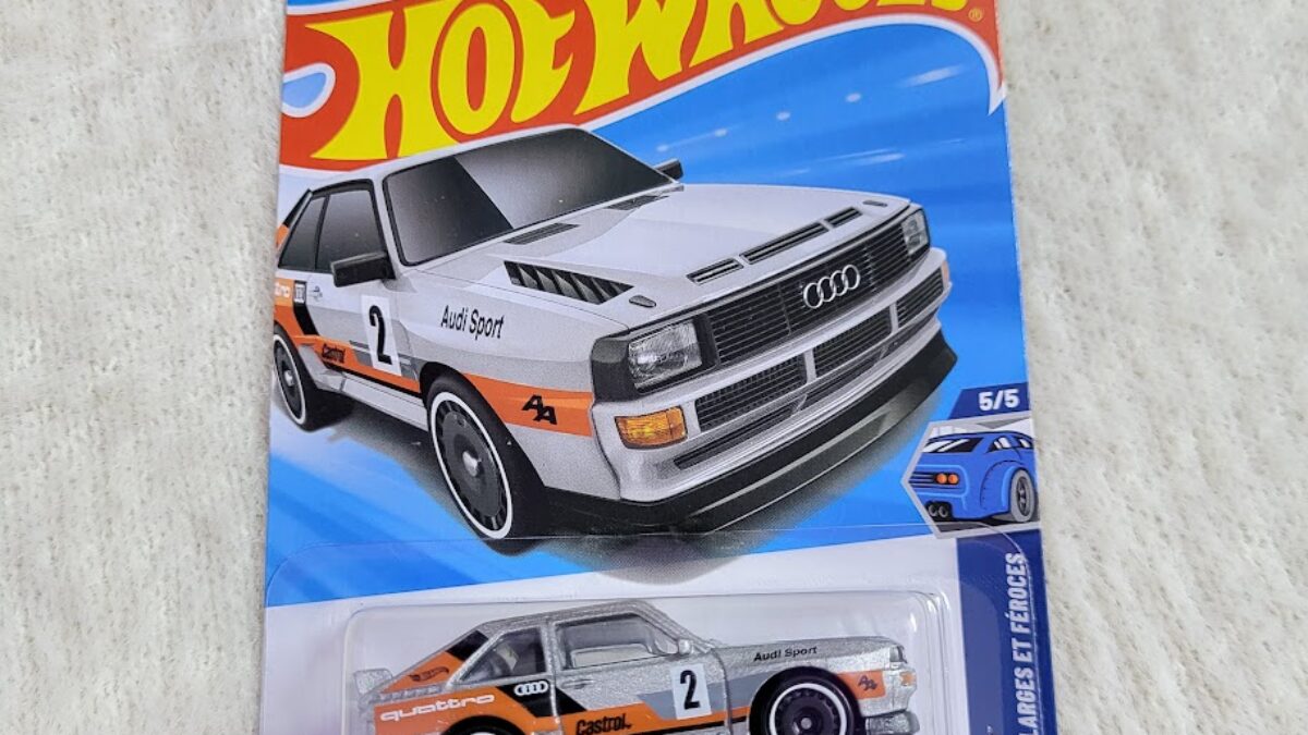 Ultimate Hot Wheels 84 Audi Sport Quattro - Treasure Hunt P Case