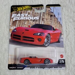 Hot Wheels 2003 Dodge Viper SRT 10 Imported Premium - Fast and Furious