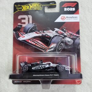 Hot Wheels Premium MoneyGram Haas F1 Team #31