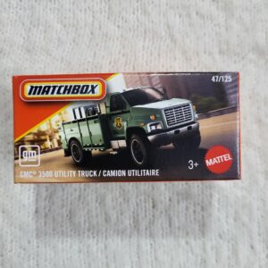 Matchbox GMC 3500 Utility Truck / Camion Utilitaire