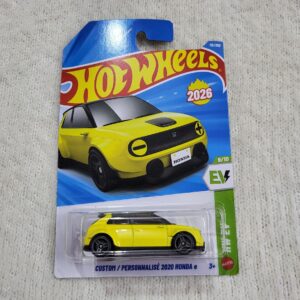 Hot Wheels Custom Personnalise 2020 Honda e E Case 2026