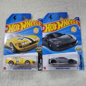 Hot Wheels Ferrari 365 and Sf90 Combo (Pack of 2)