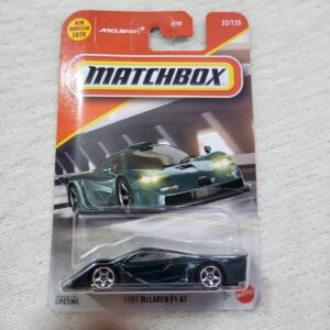 Matchbox 1997 McLaren F1 GT Green