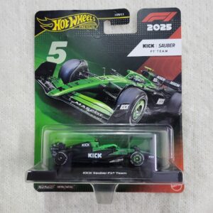 Hot Wheels Kick Sauber F1 Team #5 2025