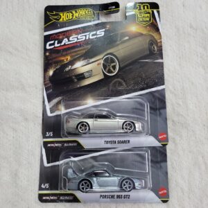 Hot Wheels Premium Modern Classic – Porsche 993 GT2 and Toyota Soarer