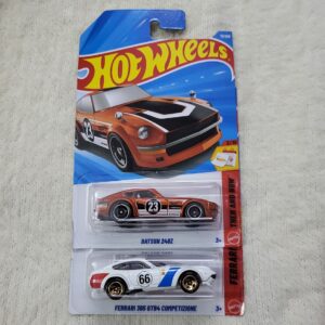Hot Wheels Datsun and Ferrari Combo (pack of 2)