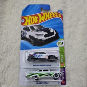Hot Wheels Ford Mustang and Impala Combo (Pack of 2)