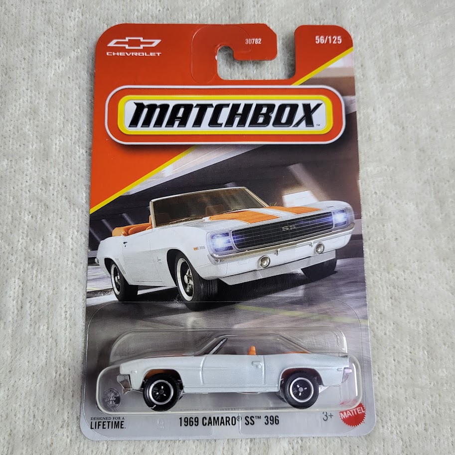 Matchbox 1969 Camaro SS 396