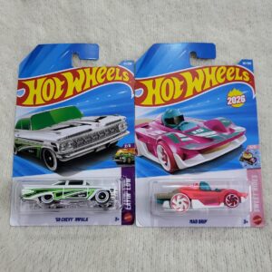 Hot Wheels 59 Chevy Impala and Mad Drip