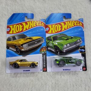 Hot Wheels 67 Camaro and 69 Chevelle