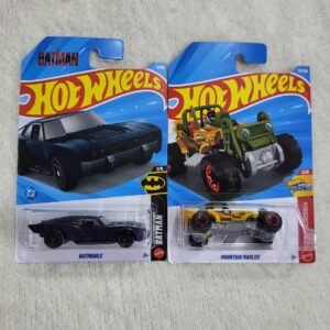 Hot Wheels Batmobile and Mountain Mauler