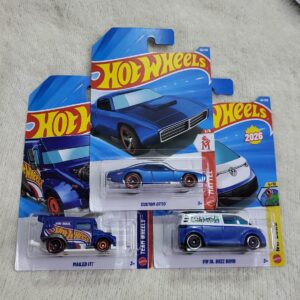 Hot Wheels Custom Otto, Mailed It and VW ID Buzz Bomb