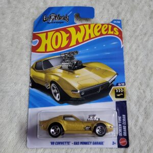 Hot Wheels 68 Corvette Gas Monkey Garage L Case 2026